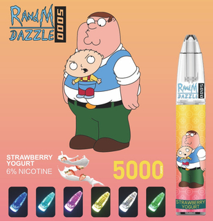5000 Puffs Refillable Disposable Vape RandM Dazzle