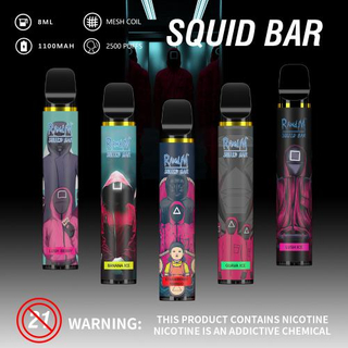 RandM Squid Bar 2500 Puffs Disposable Vape