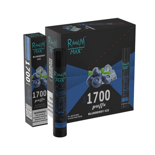 1700 Puffs Ecigarette RandM Max + Disposable Vape