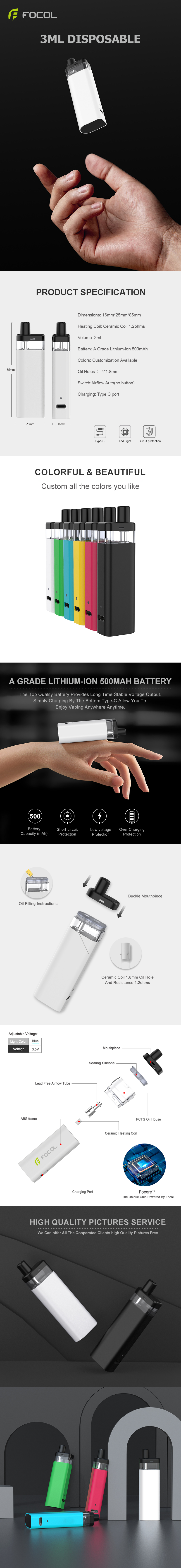 Foaio- BN3-3ml Disposable Vape Box Type (1)