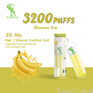 3200 Puffs Vape Pen Supbliss OXO 5% Disposable Ecigs