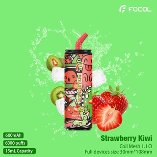 Custom Nicotine AIR Vape Disposable 5% 6000 Puffs