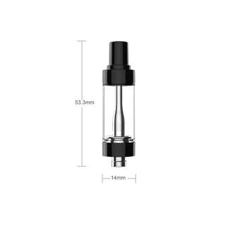 Empty 2g Vape Cartridges CBD THC Oil 510 Threads Pen 