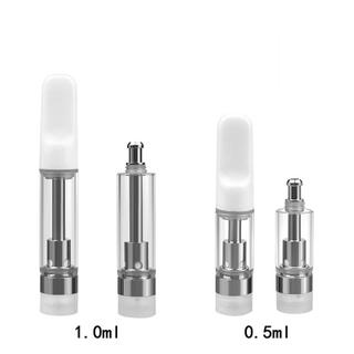 Press Type Tip Ceramic Vape Cartridge 0.5ml