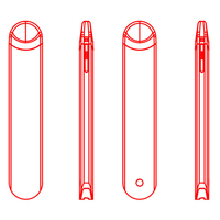 Empty THC Disposable Vape Pen