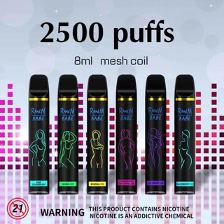 RandM Babe 2500 Puff Ecigs Disposable Vape