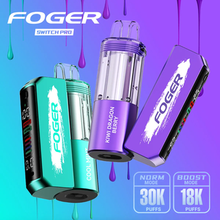 US Foger Vape Pod 30000 Puffs Rechargeable Kit Disposable Vape