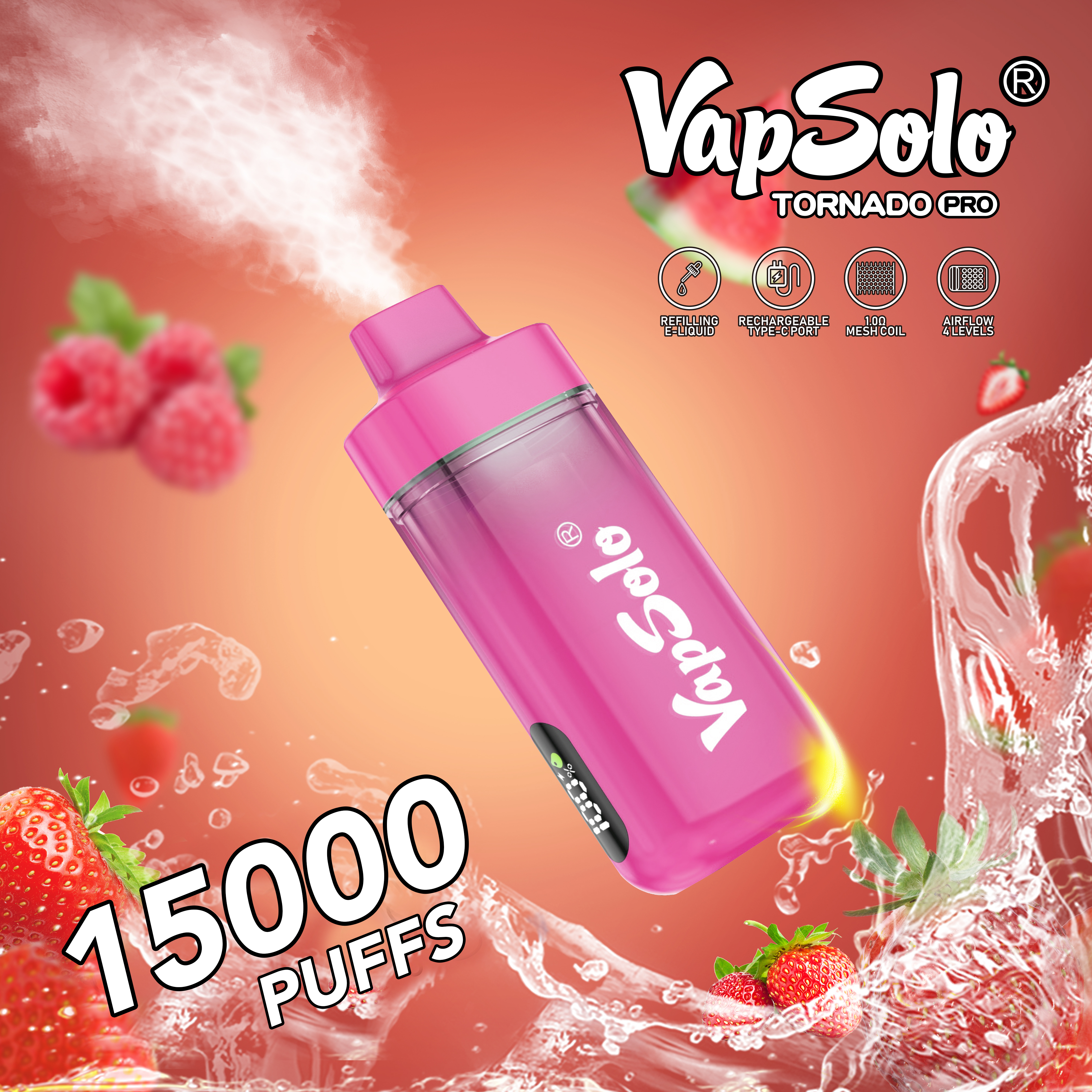 vapsolo TORNADO PRO 15000 Puffs (4)