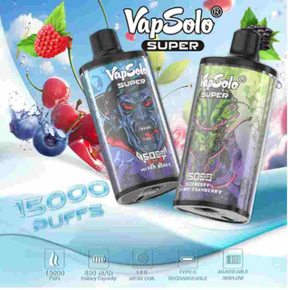 Crystal Vapsolo Super 15000 Puffs Disposable Vape