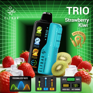 Eu Stock Trio Pro 40000 Puffs Ice + Sour + Sweet Adjustable Vapes