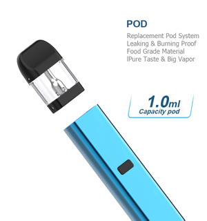 VFPOD-01 Empty 1ml Delta 10 Vape Pod Disposable D10 THC Oil Pods