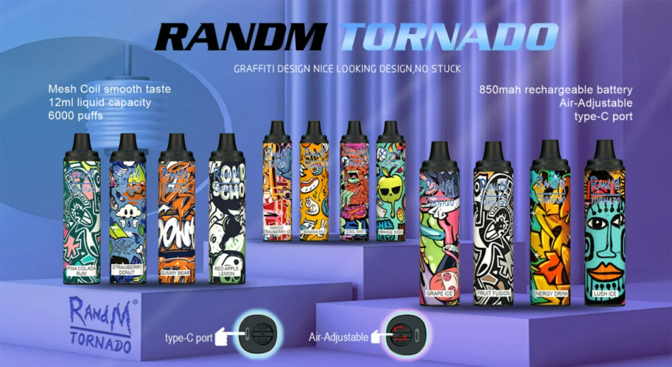 Tornado 6000 puffs Disposable Vape (9)