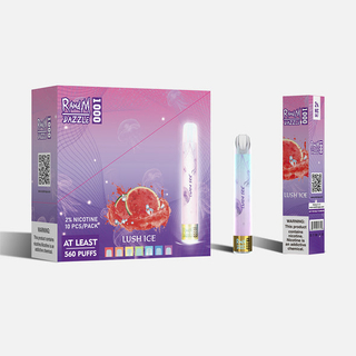 500 Puffs RandM Dazzle 1000 Puff 2% Disposable Vape