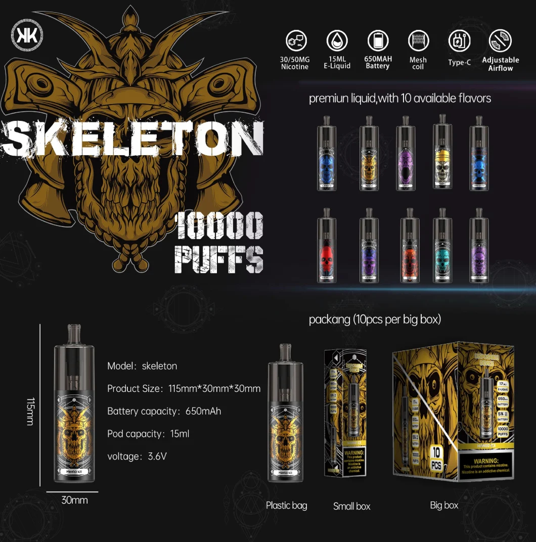 Kk-Energy-Rechargeable-10000-Puffs-Vape-Pen-10-Flavors-E-CIGS-16ml-Custom-Disposable-Vaporizer-Pen (1)