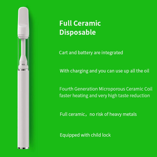 Empty Full Ceramic Vape Thc Disposable Pen 1ml