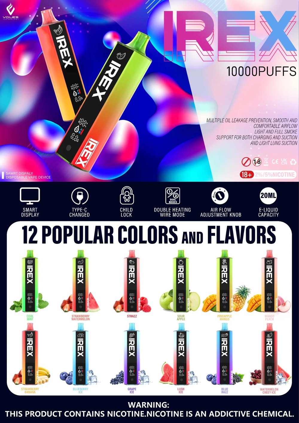 irex 10000 puffs disposable vape (24)