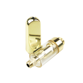 Gold Tip Vape Cartridge 1ml Custom Packaging