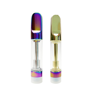 Empty Delta 8 Vape Cartridge Rainbow Color Custom