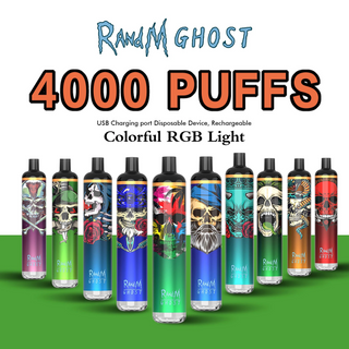 RandM Ghost 4000 Puffs Ecigarette Pen Disposable Vape