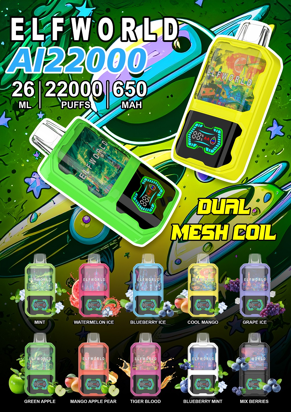 Elfworld AI 22000 PUFFS (1)