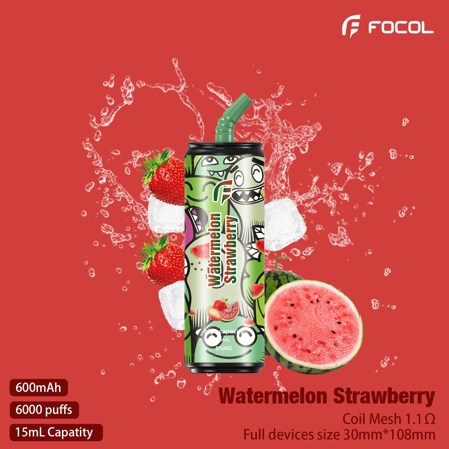 FOCOL COLA Disposable Vape 6000puffs (7)