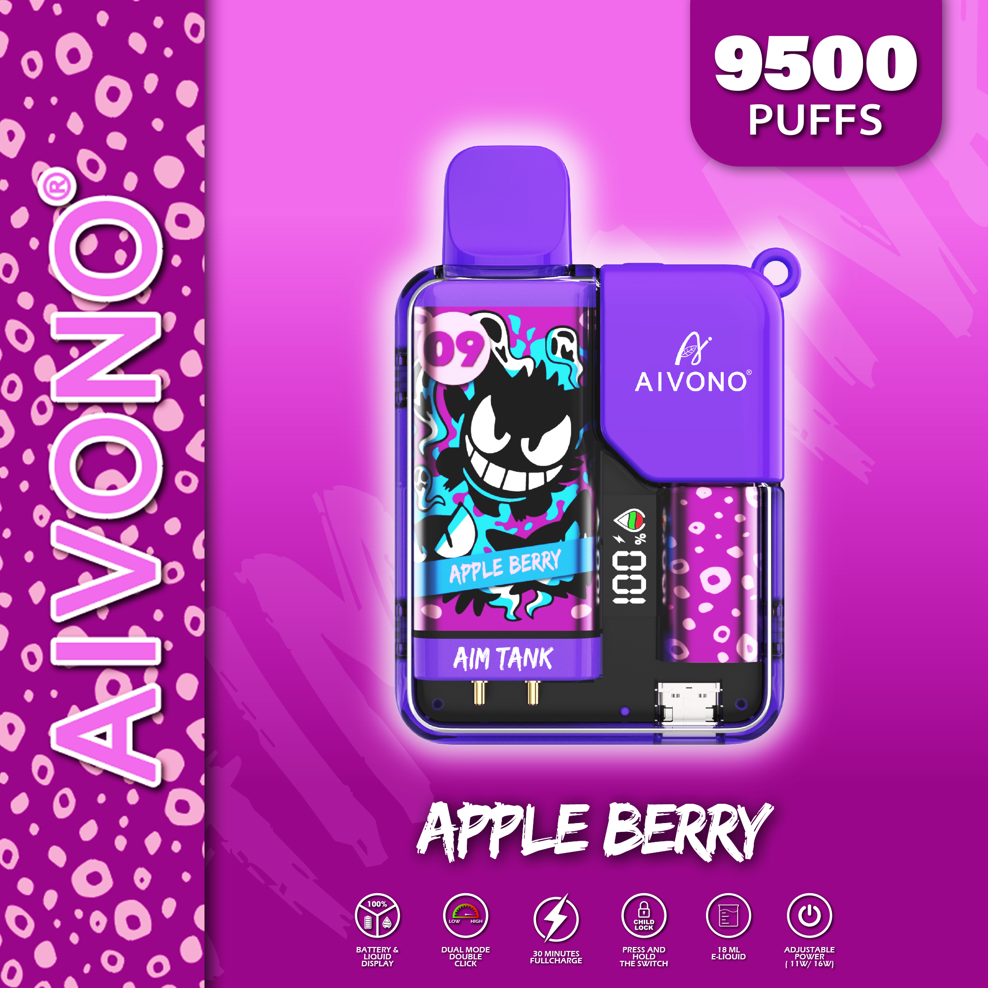 Aivono 9500 puffs (20)