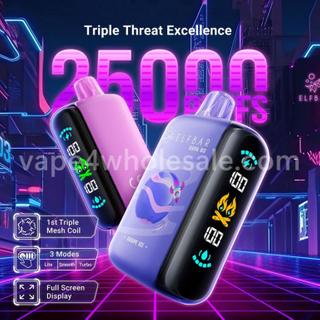 Eu Waerhouse Elfbar Raya D3 25000 Puffs 25K Disposable Vapes